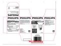 Philips Halogen Light bulb box packaging