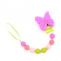 Chewbeads Pacifier Clip – Butterfly