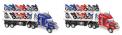 Wheelies Semi Truck & Six Motorcycles
