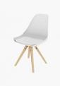 Stars Plastic Chair in White