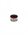 SalesOne Light Up Ear Plug with Diamond Logo (Black/Red)