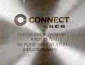 Connect by H-E-B is stamped on the underside of the cookware