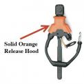 Liquid Force solid orange release hood