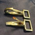Brass-Plated Snap Hooks (broken one on the right)