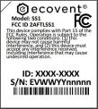 Label on Back of Room Sensors