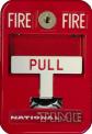 National Time & Signal fire alarm pull station