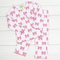 Recalled Classic Whimsy - Red Gingham Bow Print Pajamas