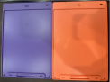 Recalled KTEBO Writing Tablet Toys in Purple/Red (back)