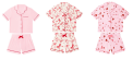 Recalled Sam’s Club Member’s Mark Children's Valentine SS Notch Collar pajama sets 