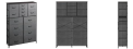 Recalled WLIVE Fabric 16-Drawer Dresser in Dark Gray