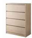 Room Essential 4-drawer dresser in Maple