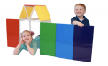 Rainbow Solid Builder children’s magnetic building sets