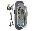 L.L. Bean Adventure Adjustable Snowshoe Package 25”-30” in Glacier/Teal