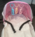 Tuyedoqe Travel Bassinet – front view
