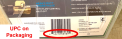 UPC Location on Packaging