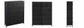 Recalled WLIVE Fabric 12-Drawer Dresser in Black