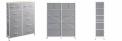 Recalled WLIVE Fabric 12-Drawer Dresser in Light Grey