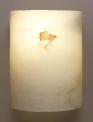 Recalled Alabaster Wall Sconce Light