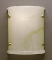 Recalled Alabaster Wall Sconce Light