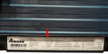Model AH123J35AA label example