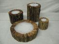 Recalled Birch Bark Wrapped Candles