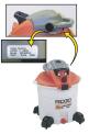 Ridgid® 16-Gallon, Model WD16650 2-In-1 Blower Vac
