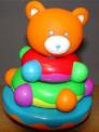 Recalled Bobbie Bear Stacking Rings