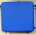 Recalled Fold-Up Booster Seat in folded position