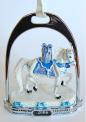 Recalled 2006 Snow Princess Stirrup Ornament
