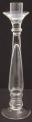 Recalled Clear Glass Candleholder