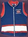 Athletic Team zippered vest