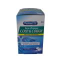 Recalled PhysiciansCare Non-Drowsy Cold and Cough in 250 tablets (125 packets, 2 tablets each)