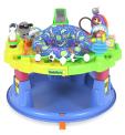 Recalled children's activity center with attached toy trackq