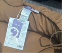 Tags showing “CooCooBaby” and the manufacturing information