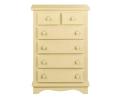 Recalled Antique White Cottage 2-Over-4 Drawer Dresser