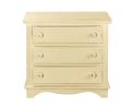 Recalled Antique White Cottage 3-Drawer Dresser