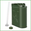 The recalled Deli Jerry fuel containers were sold in 5.3-gallon (20-liter), 6.6-gallon (25-liter) and 7.9-gallon (30-liter) capacities