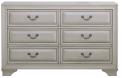 Recalled Mill Valley Jr. six-drawer youth dresser (White)
