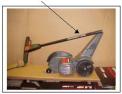 Recalled electric grass edger with location of model number