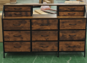 Recalled EnHomee 13-drawer dresser (front)