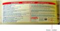 Evenflo Envision™ Highchair Label