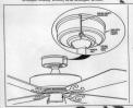 Diagram of recalled ceiling fan installation kit