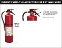 Identifying Affected Fire Extinguisher