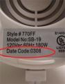 Picture or recalled Fit & Fresh Smooth Blend Mixer Label