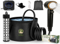 Recalled Portable Camping Shower with bucket and 1500W Heater (entire system)
