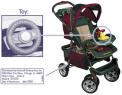 Recalled toy steering wheel attachment sold on Kolcraft's Jeep® Cherokee stroller