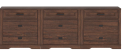 Recalled Laziza Dresser – dark brown