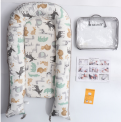 Recalled Yoocaa Baby Lounger in animal print