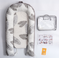 Recalled Yoocaa Baby Lounger in leaf print
