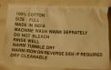 Label on recalled mattress, identifying model numbers